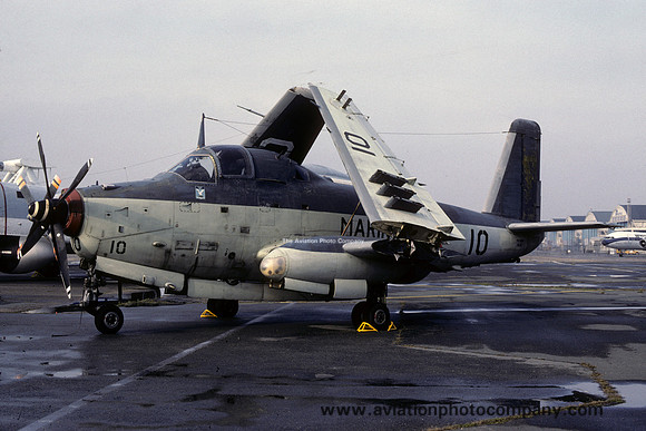 French Navy Breguet Alize 10 at the Musse de l'Air (1986)