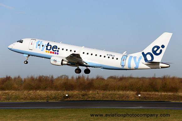 FlyBe Embraer ERJ-170 G-FBJJ at Manchester (2014)