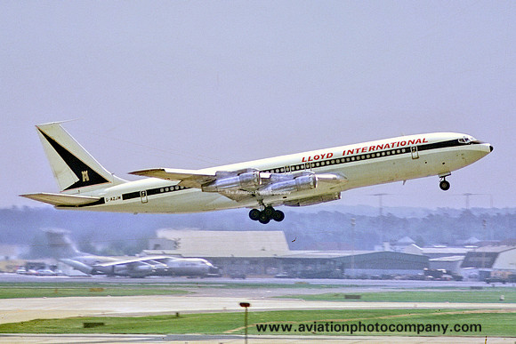 Lloyd International Boeing 707-300C G-AZJM (1972)