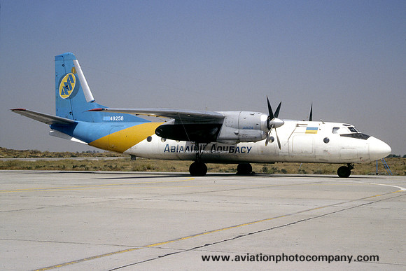 Donbass Airlines Antonov An-24 49258 (1998)