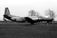 RAF 46 Squadron Avro Andover C.1 XS604 stored at RAF Kemble