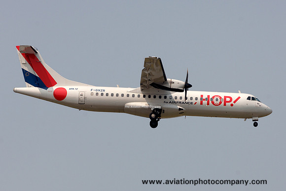 Hop! ATR-72-200 F-GVZR at Paris CDG (2013)