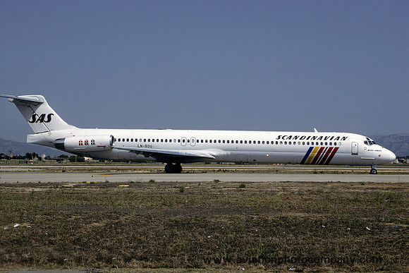 SAS McDonnell Douglas MD-83 LN-ROU (2000)
