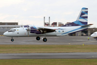 Vulkan Air Antonov An-26B UR-CQV at Prestwick (2025)