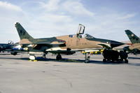 USAF 35 TFW 562 TFS Republic F-105G Thunderchief 62-4434/WW at Nellis AFB (1980)