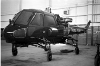 Royal Navy Westland Wasp HAS.1 XT417 stored at Wroughton (1976)