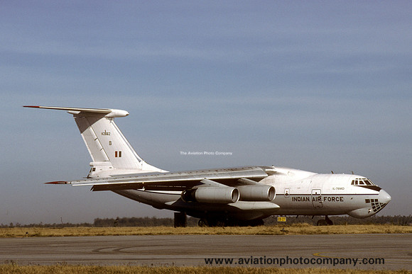 Indian Air Force 44 Squadron Ilyusin Il-76MD K2662 at Aero India 1996 Yelahanka
