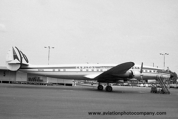 Capitol International Airways Lockheed L-1049G Super Constellation N4715G