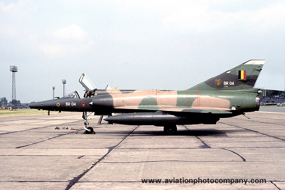 Belgian Air Force 2 Wing 42 Squadron Dassault Mirage 5BR BR04 (1987)