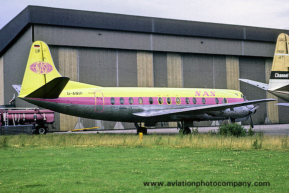 Nora Air Services Vickers Viscount D-ANIP (1972)
