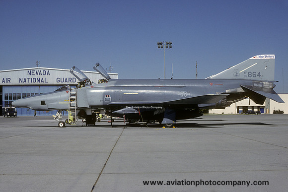 USAF Nevada ANG 192 TRS McDonnell RF-4C Phantom 65-0864 (1991)