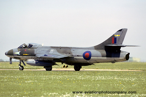 RAF 208 Squadron Hawker Hunter F.6 XG152 (1980)