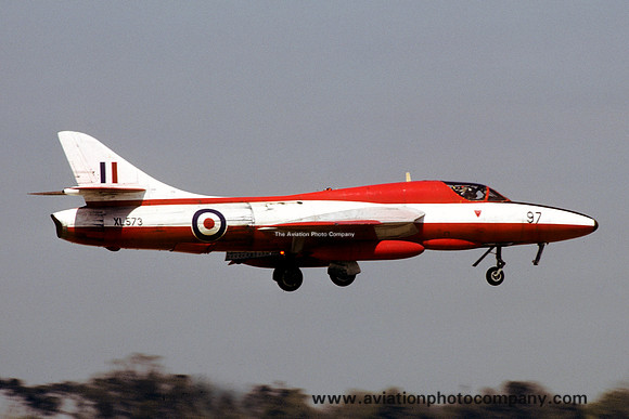 RAF 4 FTS Hawker Hunter T.7 XL573/97 (1980)