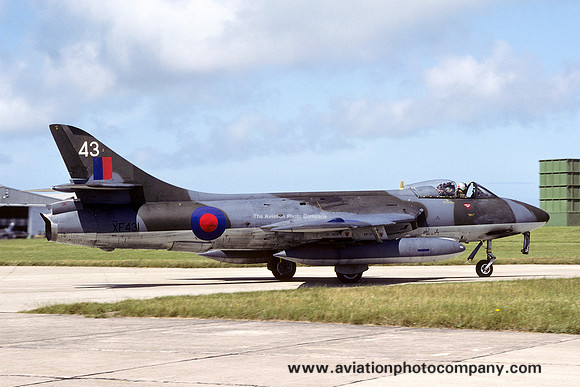 RAF 1 TWU Hawker Hunter FGA.9 XF431/43 (1978)