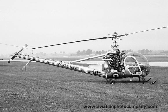 Royal Navy 705 Squadron Hiller HT.2 XS703/48