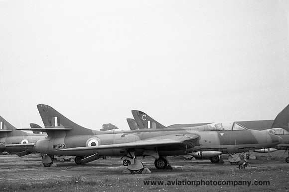 RAF Hawker Hunter F.4 WW649 at Kemble