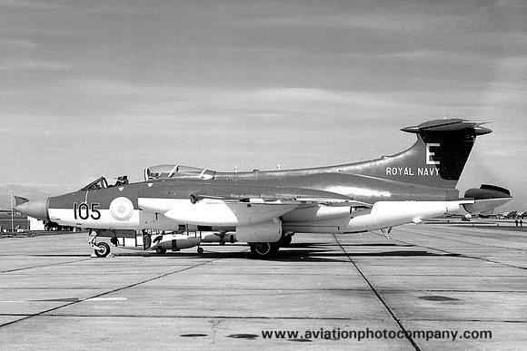Royal Navy 800 Squadron Blackburn Buccaneer S.1 XN968/E105 (1964)
