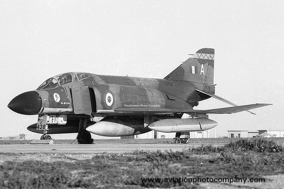 RAF 6 Squadron McDonnell F-4M Phantom FGR.2 XV438/A at RAF Luqa
