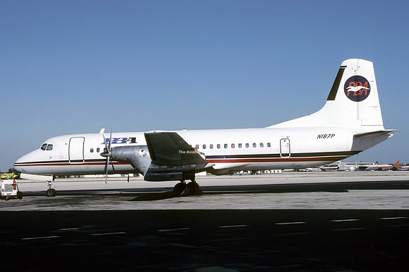 Provincetown Boston Airline NAMC YS-11A N187P (1986)