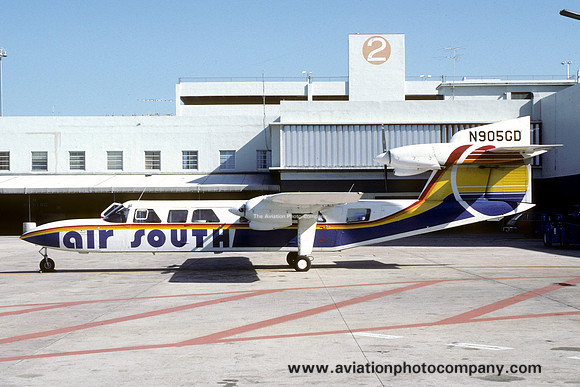 Air South Britten Norman BN-2 Trislander N905GD (1986)