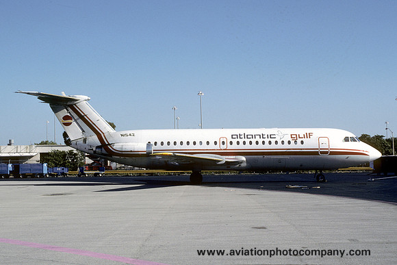 Atlantic Gulf Airlines BAC 111-203AE N1542 (1986)