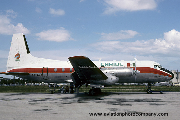 Caribe Hawker Siddeley HS.748 XA-SEY