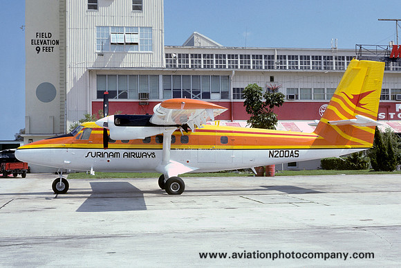 Surinam Airways DHC-6-320 Twin Otter N200AS