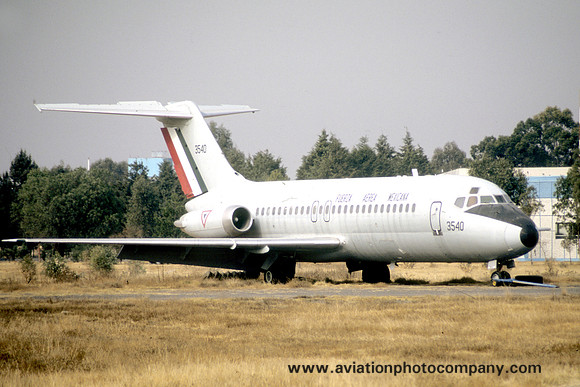 Mexican Air Force Douglas DC-9-15 3540 (2008)