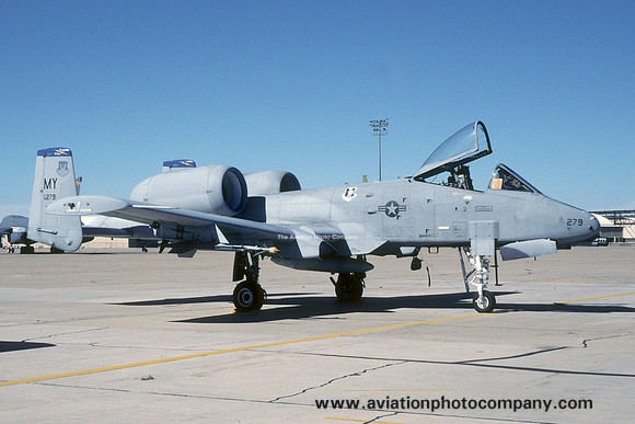 USAF 347 FW 70 FS Fairchild A-10A Thunderbolt 80-0279/MY (1999)