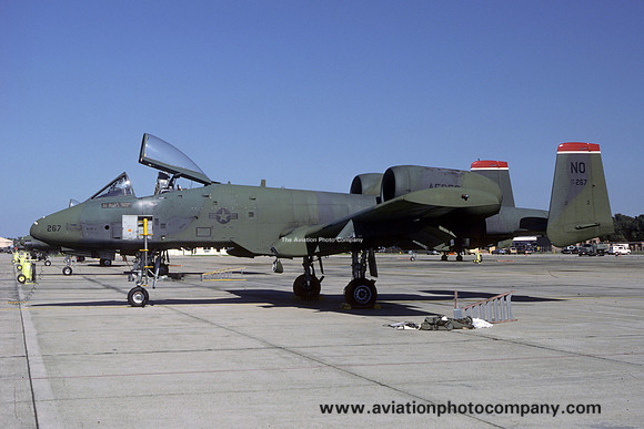 USAF AFRes 706 TFS Fairchild A-10A Thunderbolt 77-0267/NO (1986)