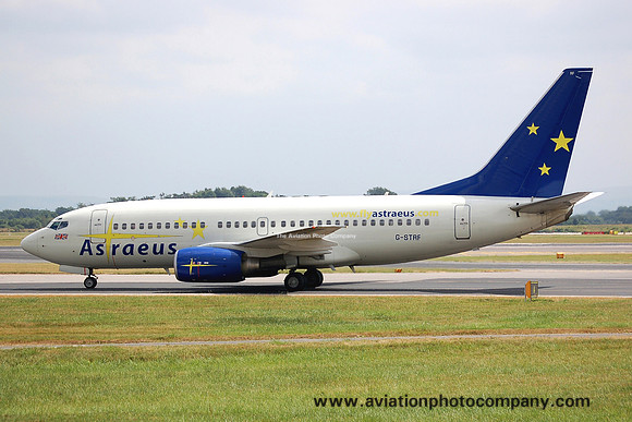 Astraeus Airlines Boeing 737-76N G-STRF at Manchester IAP (2006)