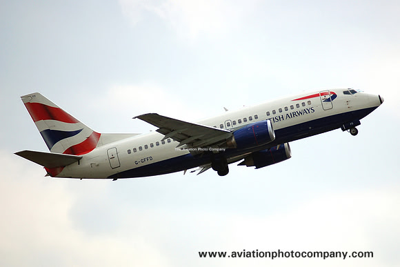 British Airways Boeing 737-59D G-GFFD at Manchester IAP (2006)