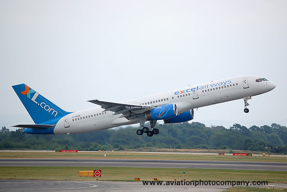 Excel Airways Boeing 757-225 G-VKNB at Manchester IAP (2006)