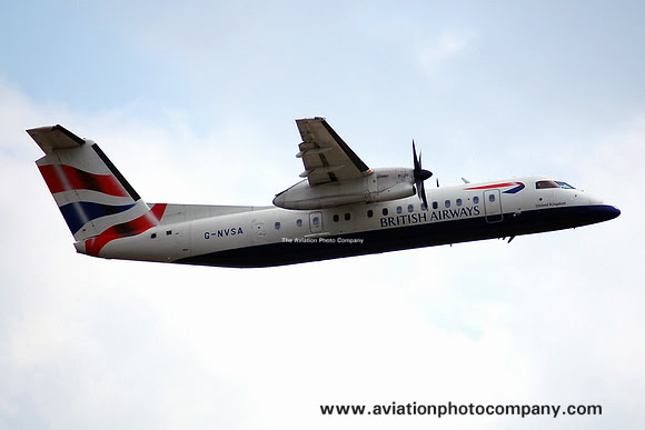 British Airways Connect DHC-8-311B G-NVSA at Manchester IAP (2006)