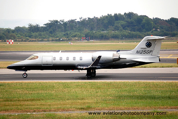 Trans Air Inc Learjet 31A N125GP at Manchester IAP (2006)