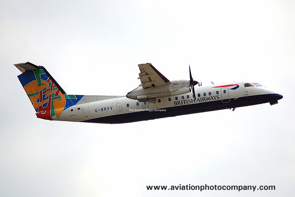 British Airways Connect DHC-8-311 G-BRYV at Manchester IAP (2006)