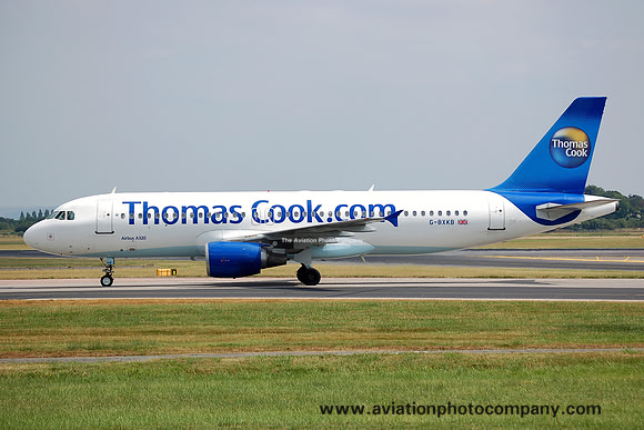 Thomas Cook Airlines UK Airbus A320-214 G-BXKB at Manchester IAP (2006)