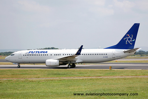 Futura International Airways Boeing 737-86N EI-DND at Manchester IAP (2006)