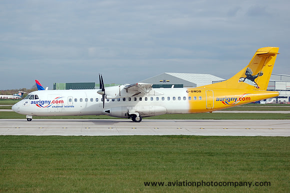 Aurigny Air Services ATR-42-202 G-BWDB at Manchester IAP (2006)