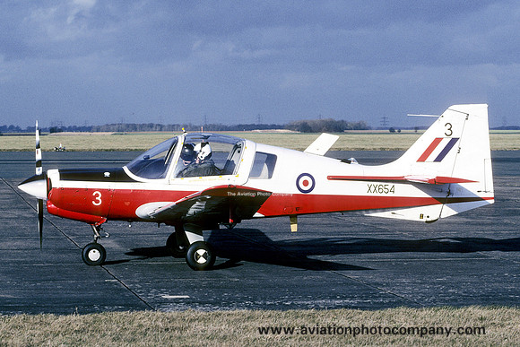 RAF 3 FTS SAL Bulldog T.1 XX654/3 (1999)