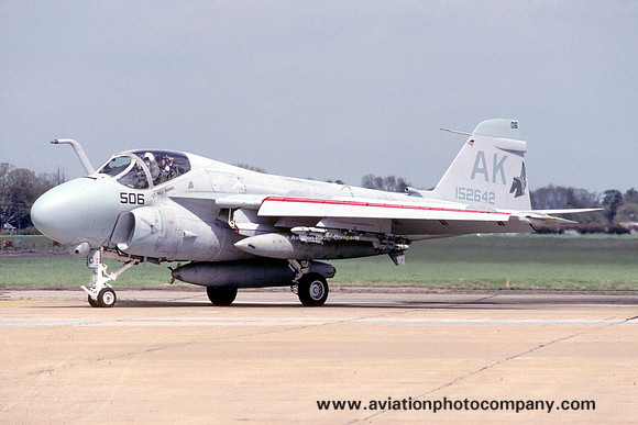 US Navy VA-55 Grumman A-6E Intruder 152642/AK-506 (1989)