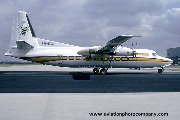 Busy Bee of Norway Fokker F-27-200 Friendship PH-EXL (1986)