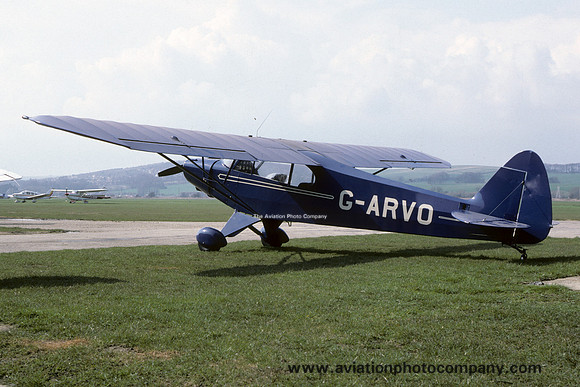 Piper PA-18-95 Super Cub G-ARVO (1986)