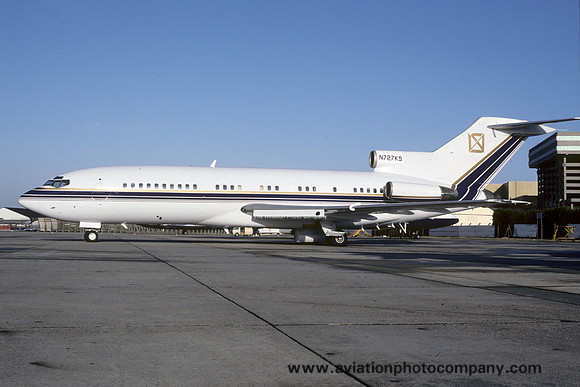 Kalair Boeing 727-27 N727KS at London Heathrow (1986)