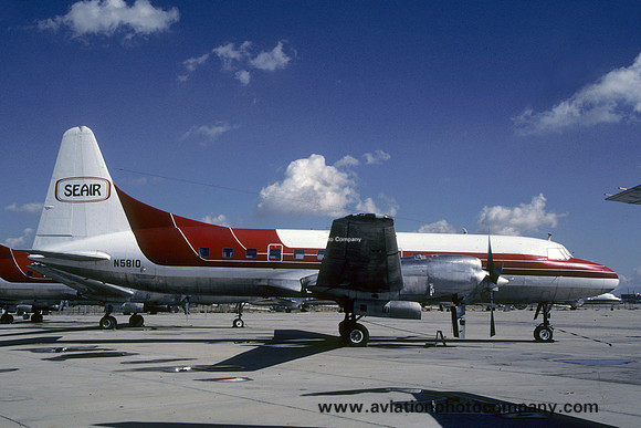 Seair Alaska Airlines Convair 580 N5810 (1986)