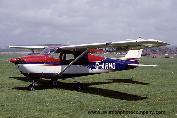 Cessna 172B Skyhawk G-ARMO at Shoreham (1986)