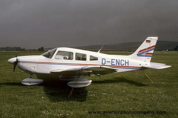 Piper PA-28-181 Archer II D-ENCH at Shoreham (1986)