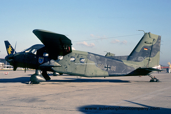 German Air Force LTG62 Dornier Do28D 58+81 (1990)