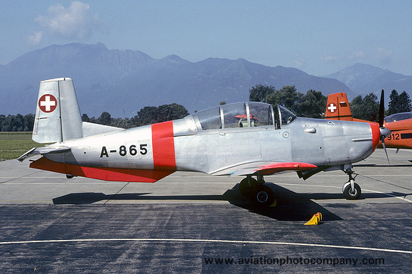 Swiss Air Force Pilatus P-3 A-865 (1991)