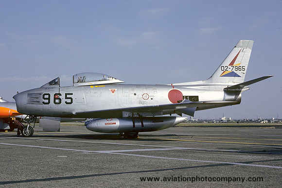 JASDF North American F-86F Sabre 02-7965 (1977)